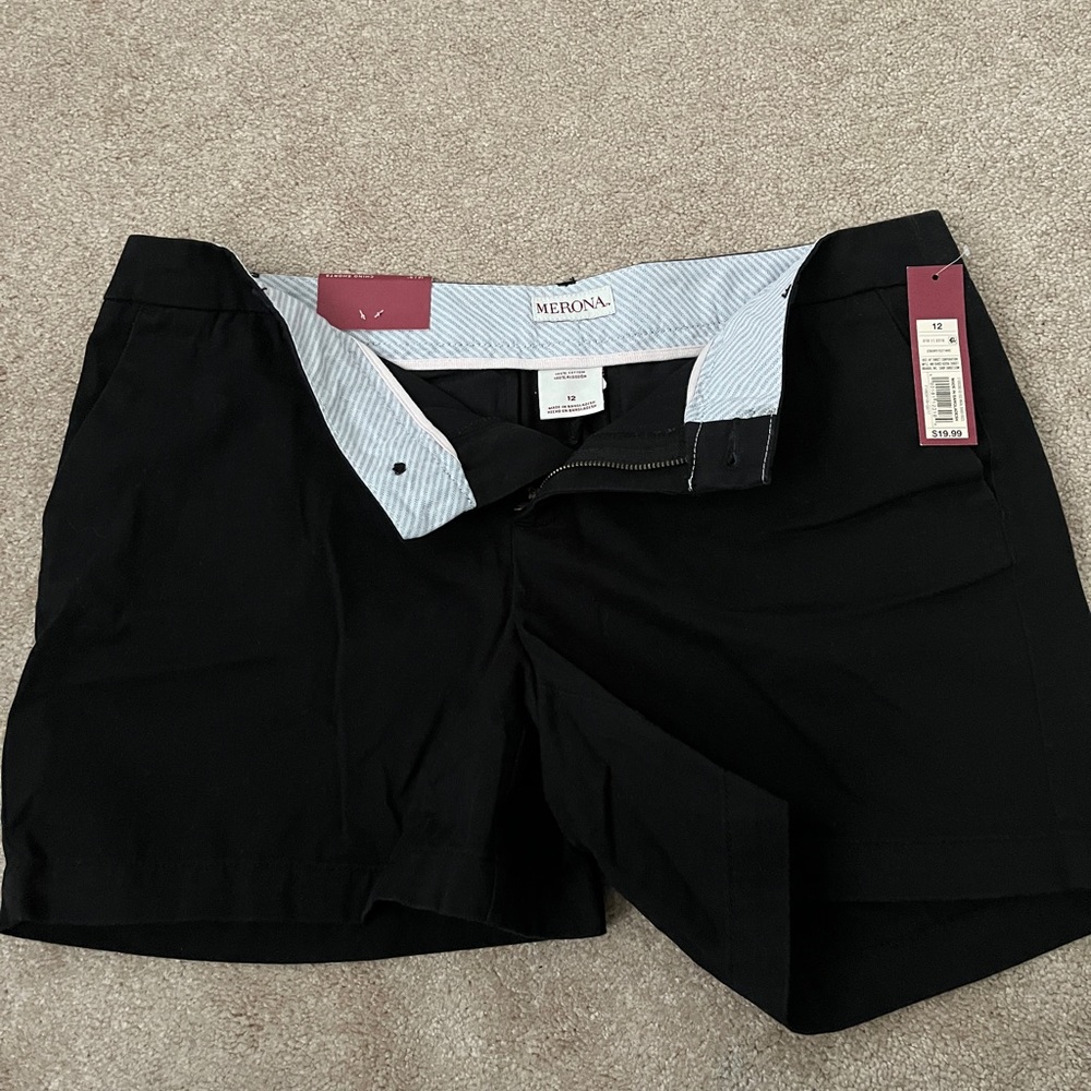 Merona black shorts